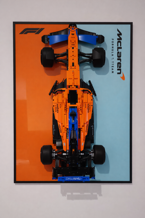 Cadre mural pour set Lego #42141