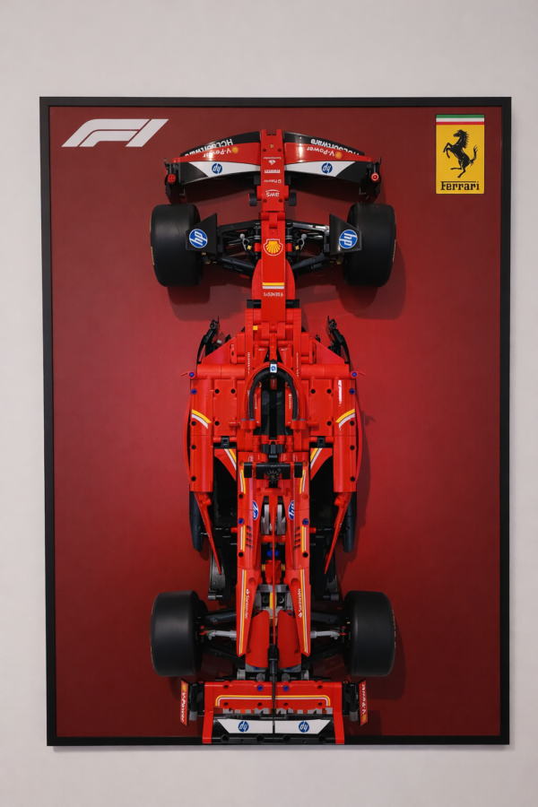 Cadre mural pour set Lego #42207